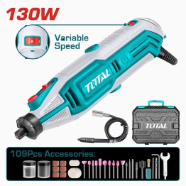 RECTIFICADORA /DREMEL TOTAL 130W con  109PCS