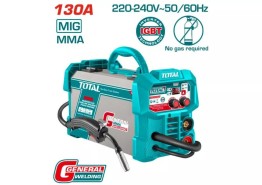 MÁQUINA DE SOLDAR MIG-MMA TOTAL 130A S/GAS
