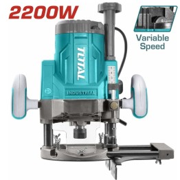 FRESADORA 2200W 23000RPM 0-60MM INDUSTRIAL TOTAL