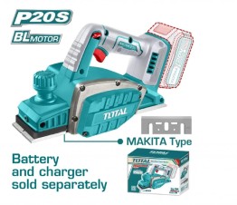 CEPILLO ELÉCTRICO PARA  MADERA INALAMBRICO 20V  320W SIN BAT