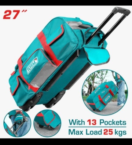 BOLSO CON RUEDITAS  PORTA HERRAMIENTAS 27''