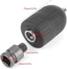 Thumbnail Adaptador de llave de impacto 1/2"  + Portabrocas 13mm0
