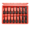 Thumbnail Juego de vasos de impacto Torx T20-T100, 1/2 pulgada cuadrada, 16 piezas0