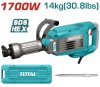 Thumbnail Roto Martillo Demoledor Electrico 1700w Total Th2170680