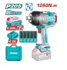 Thumbnail Llave de Impacto Total 3/4 20V 1050NM (X2 Baterias 5.0AH)0